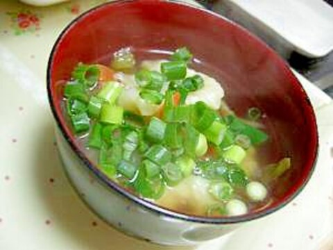 あったまる～♪だんご汁！　家にある野菜で～☆